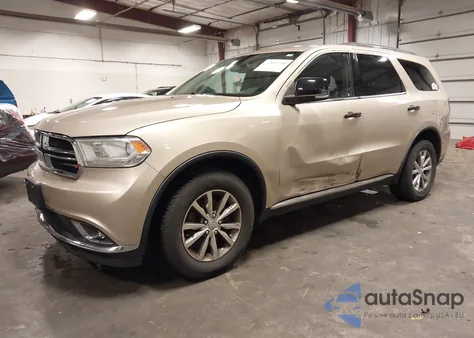 2014 Dodge Durango Limited z USA, uszkodzony, nr VIN 1C4RDJDG9EC464435